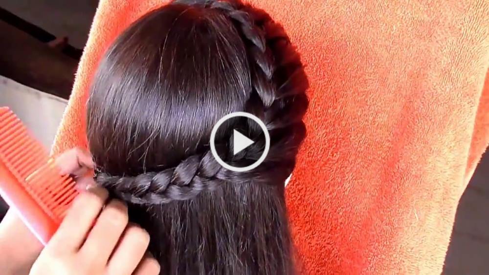 Hairstyle for medium hair - Quick And Easy Hairstyle - ArtsyCraftsyDad