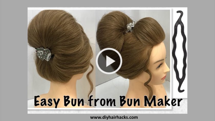 2 Most Beautiful Hairstyles From Bun Maker Video Artsycraftsydad