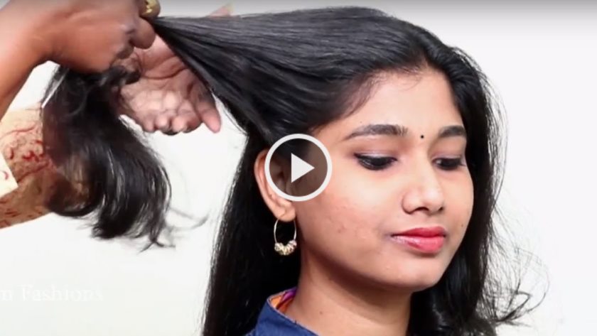 Simple and Beautiful Hairstyle For Girls - ArtsyCraftsyDad