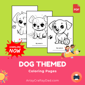 Dog-Themed Free Coloring Pages