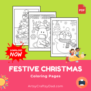 Festive Christmas Coloring Pages