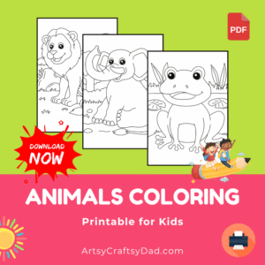 Free Animals Coloring Printable for Kids