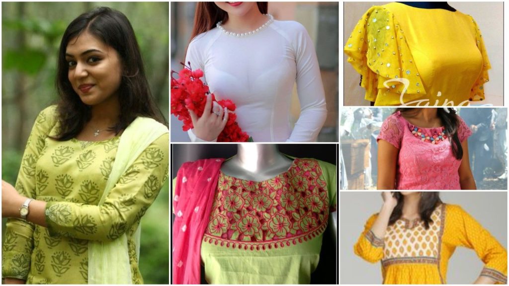 New stylish kurti neck designs for women - ArtsyCraftsyDad