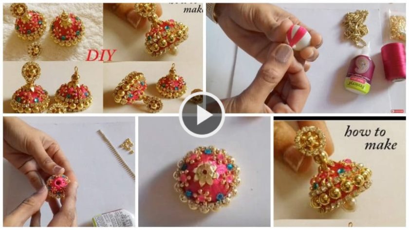 Silk thread earrings craft workshop – Sita Cultural Center