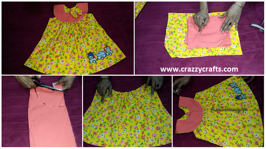 One Piece Umbrella Cut Baby Frock Cutting and Stitching For 2-3 Year Baby  Girl-mncb.edu.vn