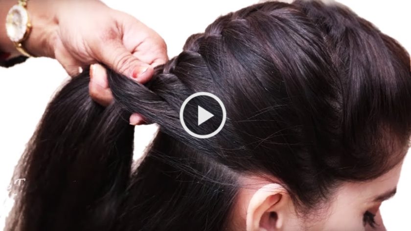 How to do French Braid Hairstyle Tutorial - ArtsyCraftsyDad