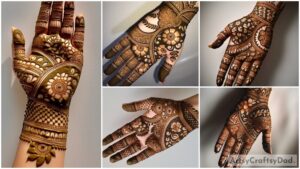 Decorative Arabic Mehndi Art Designs For Hand