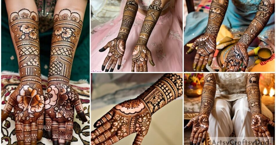 Unique and Beautiful Bridal Mehndi Designs