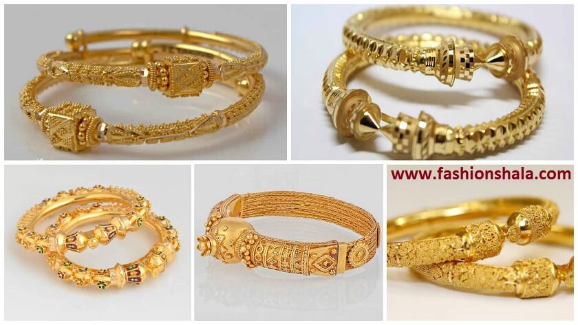 Indian Traditional Gold Bangles Designs - ArtsyCraftsyDad
