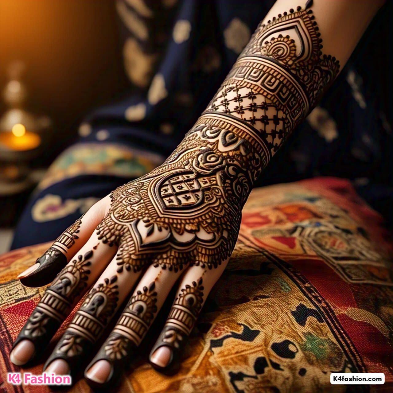 Timeless Elegance: Traditional Intricate Designs on the Hand