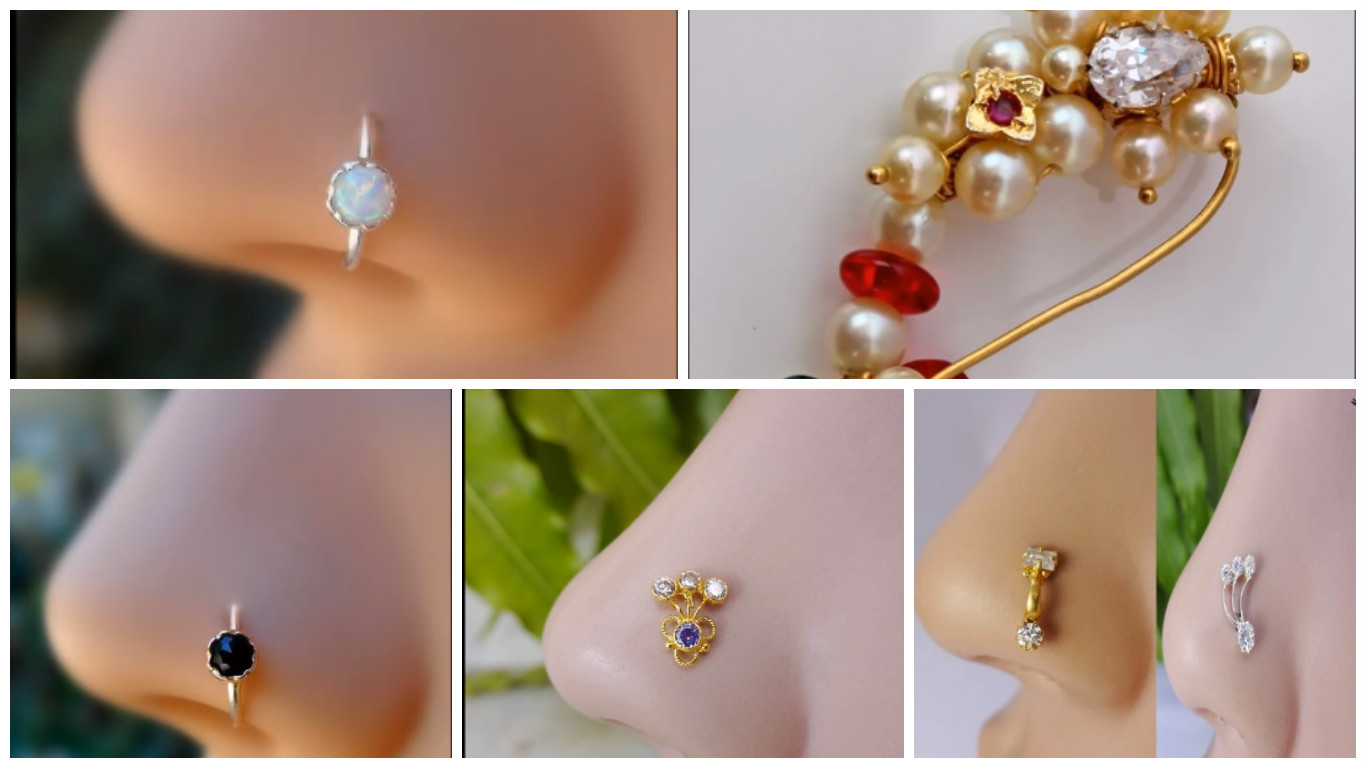 Traditional Nose Pin Stud Design Top 20 Collection 