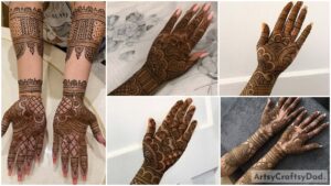 Quick and Easy Full Hand Mehndi Pattern