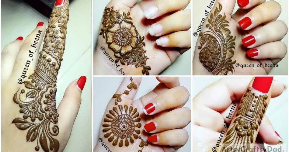Simple And Beautiful Mehndi Designs For Hands