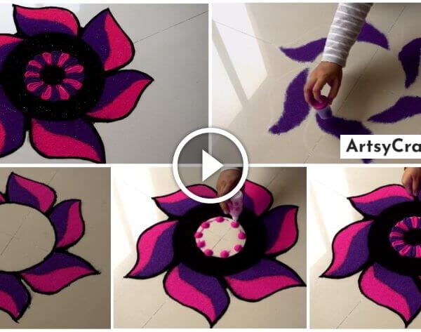 Diwali Special Rangoli Design