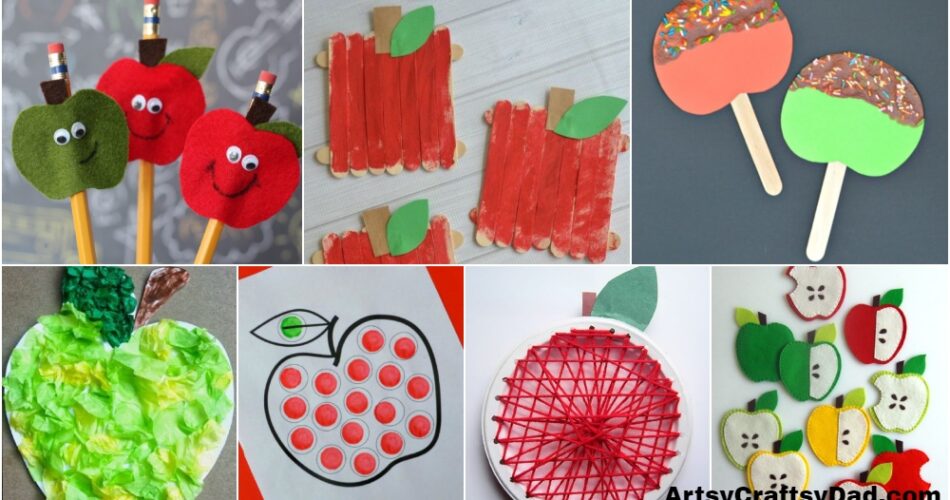 15 Back to School Apple Crafts and Activities