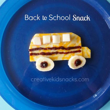 Back-to-School Snack Idea For Kids - Enjoying some fun when the children go to their classes