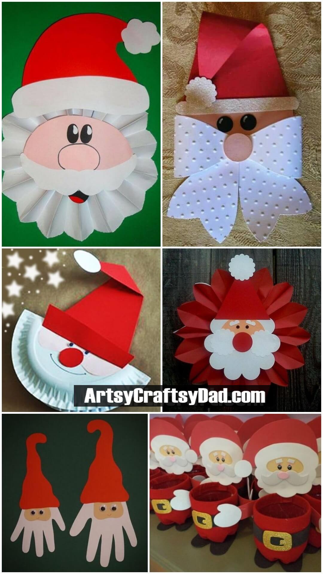 Santa Claus Craft Ideas for Kids