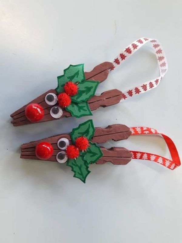 Adorable Reindeer Hanging Decoration Craft For Wall - Exciting Reindeer Creations for Kids - Tailored for Pre-School