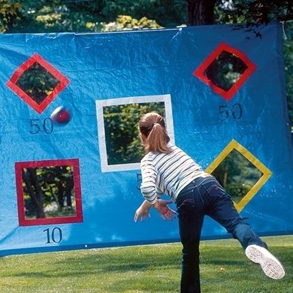Amazing Goals Game Activity For Outdoor - Smart ideas for fun and games in the backyard for kids.