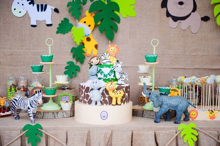 Awesome Animal Food Decoration Idea For Birthday Parties - Theme your special day on the wild side 