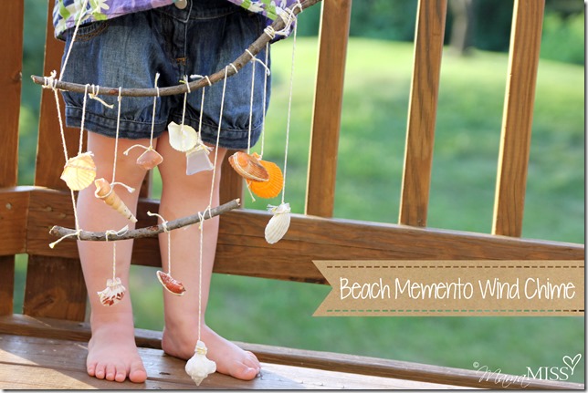 Awesome Beach Memento Wind Chime Craft For Kids Using Twigs & String - Creating your own Wind Chimes at Home with the Help of Kids