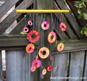 Beautiful Washer Wind Chimes Hanging Craft Idea For Garden