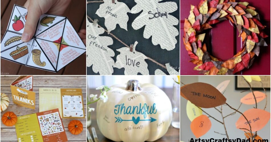 Creative Activities for Kids To Express Gratitude