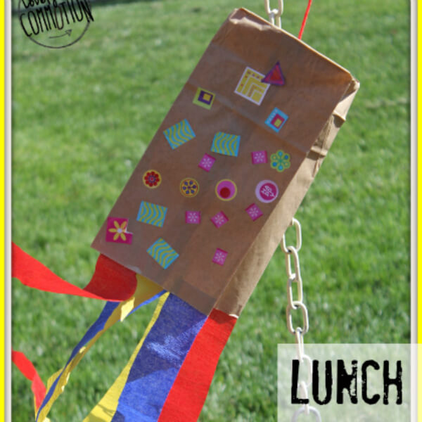 Creative Lunch Snack Kite Craft Project For Preschoolers - Do-It-Yourself Kite Adventures For Preschoolers