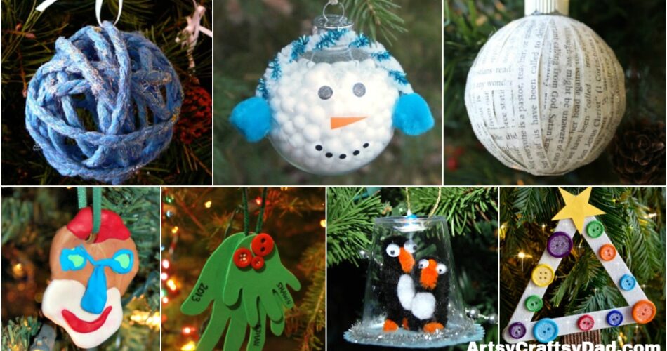 DIY Christmas Ornaments for Kids