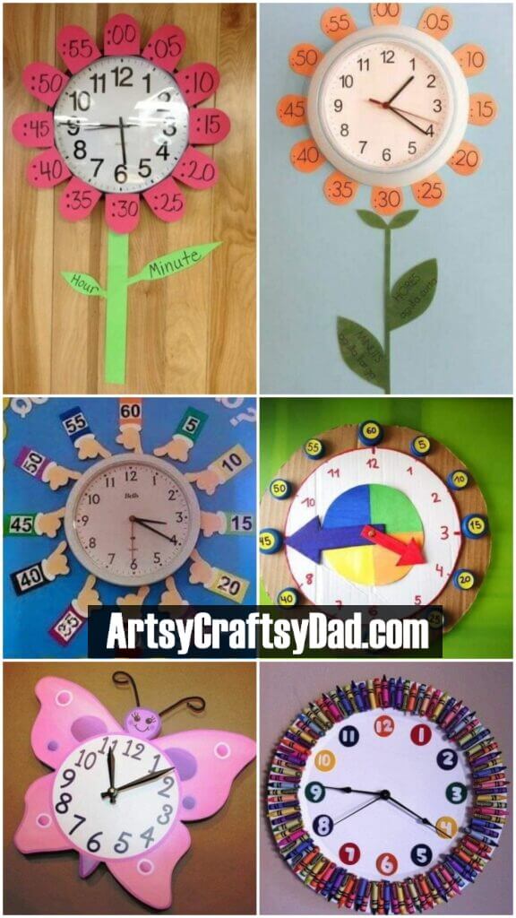  DIY Clock Projects for Kids