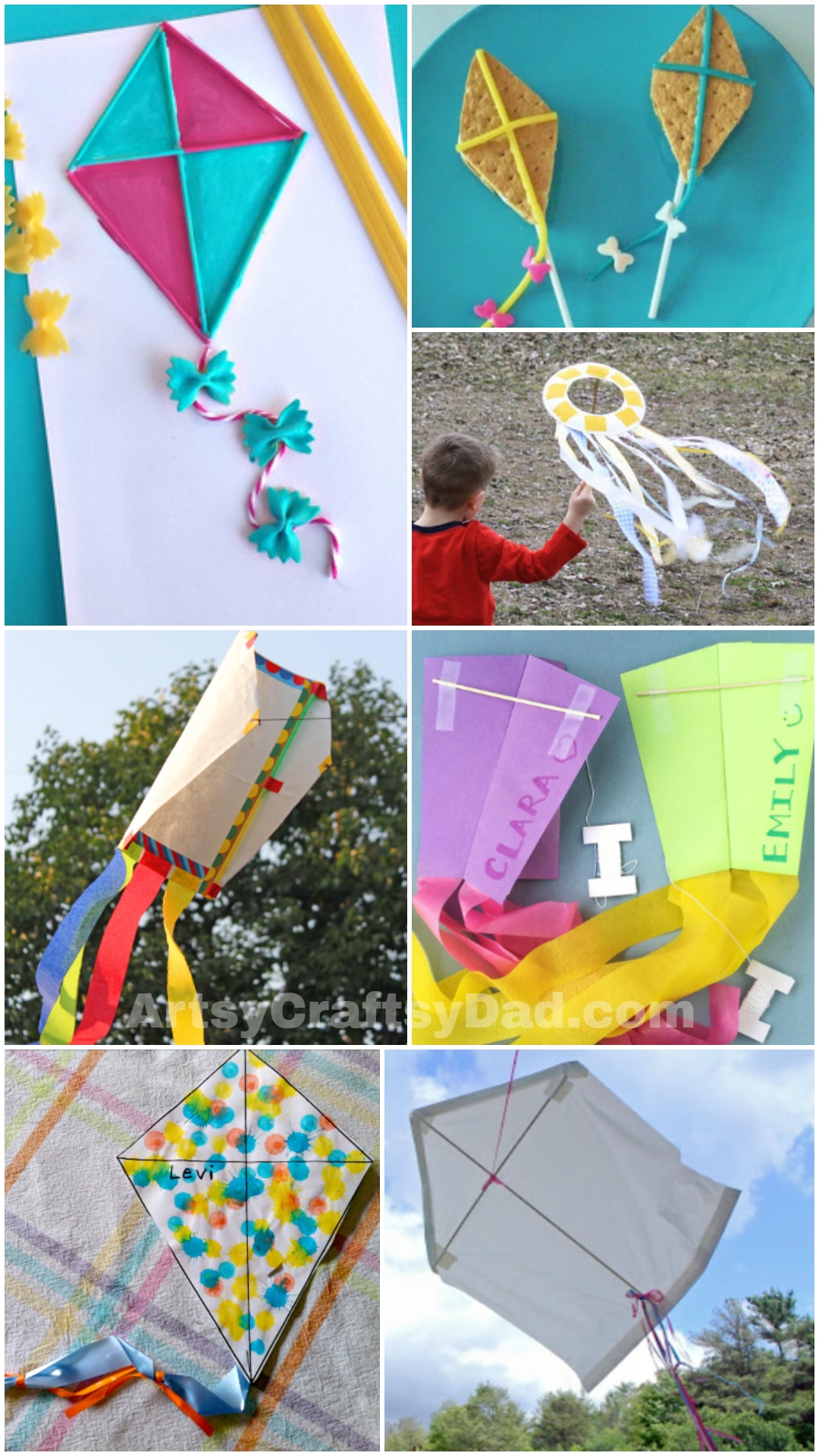DIY Kite Activities For Preschoolers