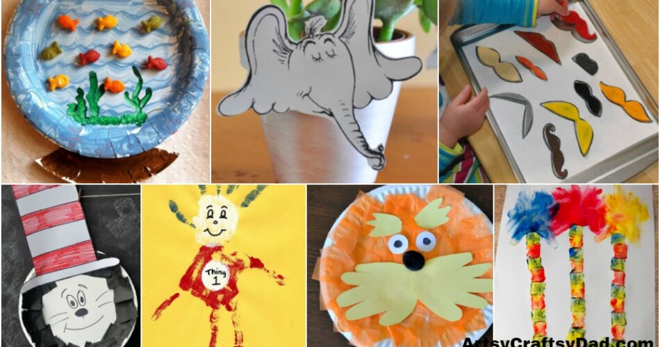 Dr. Seuss Inspired Crafts For Preschoolers