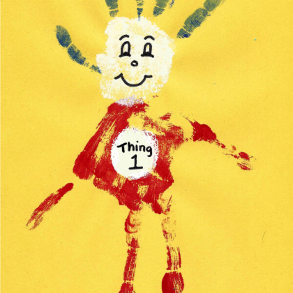 Easy Dr. Seuss Handprint Craft Idea For Preschoolers - Making Things In The Style Of Dr. Seuss For Little Ones