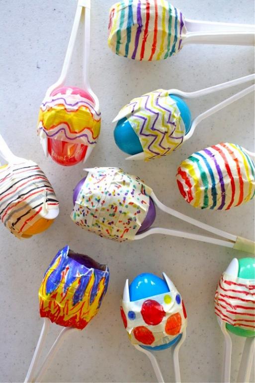 Easy Plastic Spoons Craft Activity For Easter Celebration - Captivating and creative plastic spoon ideas 