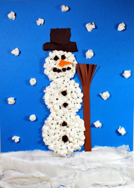 Easy Snowman Paper Craft For Christmas Decor - Making and Selling Special Christmas Items