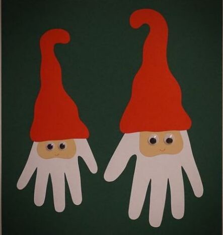 Easy to Make Handprint Santa Craft For Home Decor - Have a merry Christmas with fun crafts and ideas featuring Santa Claus