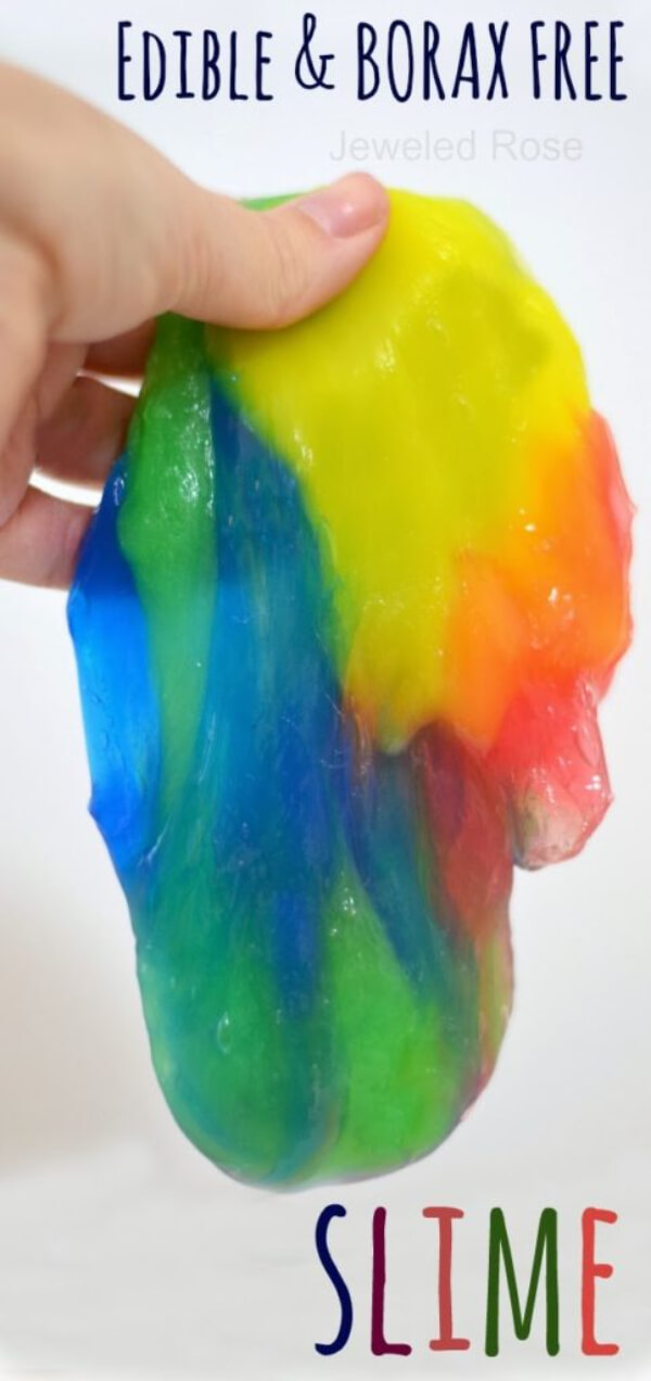 Edible Kool-aid Rainbow Slime Recipe Idea For Preschoolers - Kool-Aid Ideas for Youth