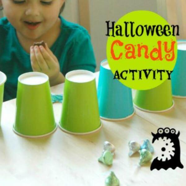 Enjoyable Candy Cup Guessing Game Activity For Preschoolers - Crafting Enjoyment for Preschoolers Around Halloween