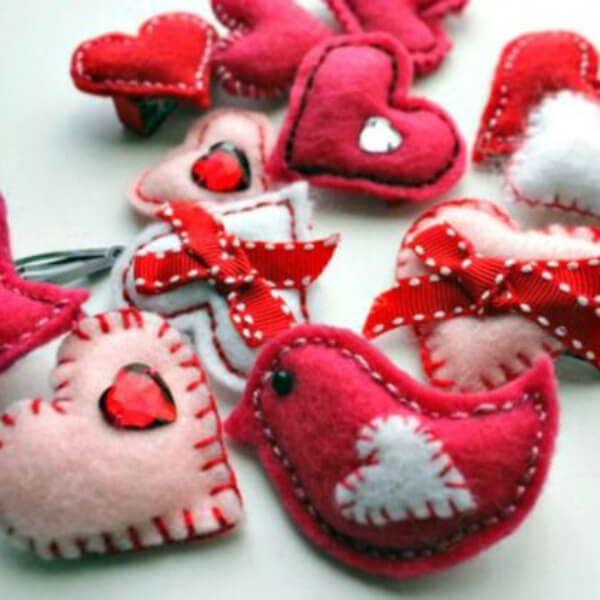 Fabulous Birdie Hairpin Craft With Heart Wings - Making Hair Bows to Celebrate Valentine’s Day 