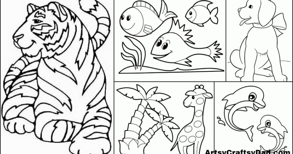 Free Printable Animal Coloring Pages for Kids