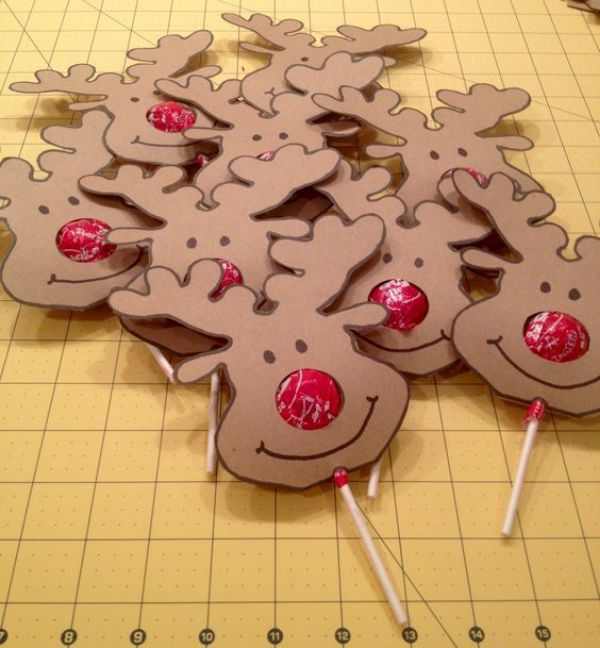 Fun & Interesting Reindeer Candy Craft Idea Using Cardboard - Quick Reindeer Crafts for Kids - Perfect for Preschool Aged Kids
