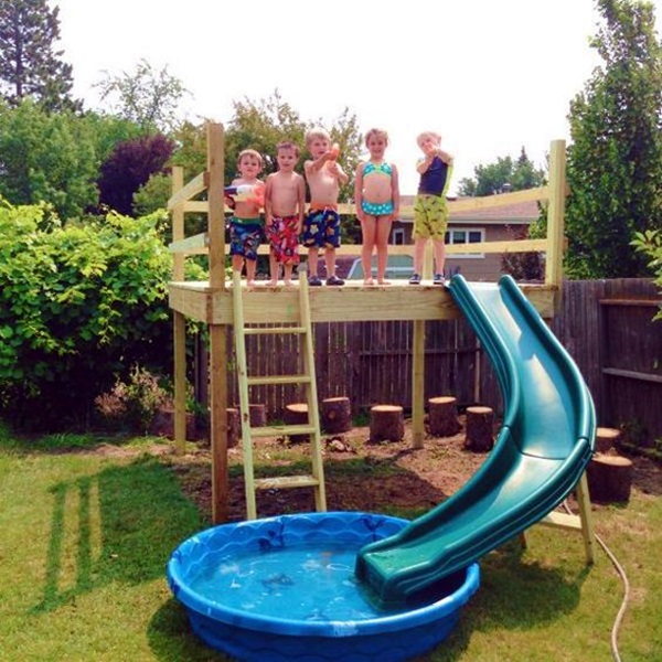 Fun & Outdoor Slide Game Activity For Kids - Enjoy the backyard with smart play ideas for kids.
