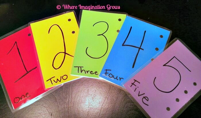 Fun Counting & Color Matching Game Activity For Toddlers Using Clothespin - Learning by do-it-yourself clothespins