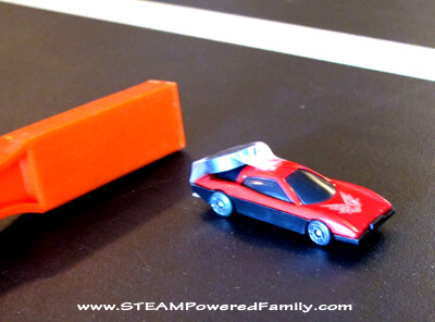Fun Racing Car Game Activity For Kids Using Magnet - Constructing Magnet Projects for Kids In the House 