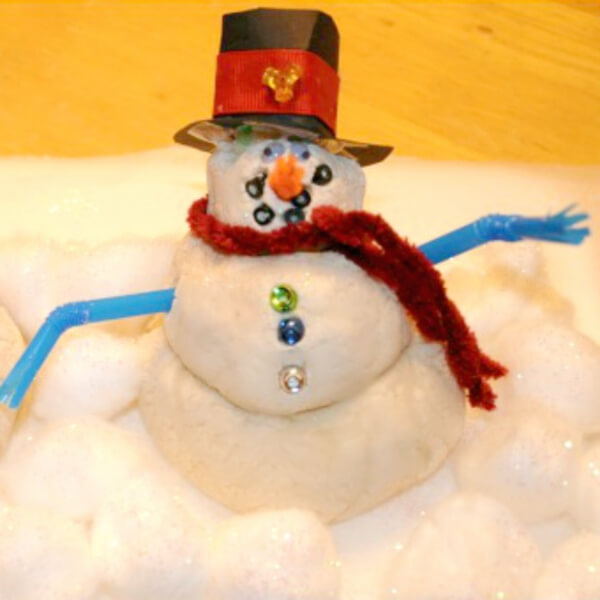 Fun To Make Salt Dough Snowman Ornament Craft For Christmas Decor - Activities for the Cold Season Utilizing Snow