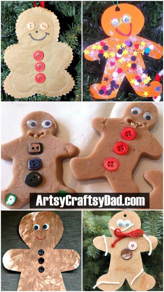 Gingerbread Man Craft Ideas for Kids