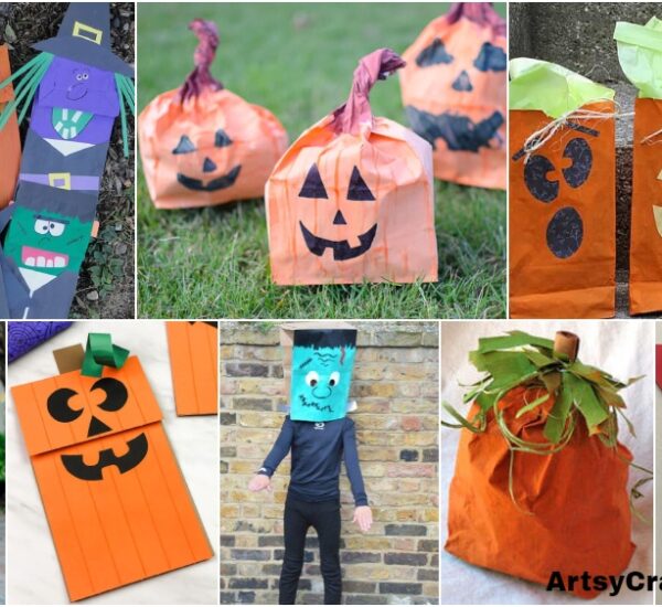 Halloween Paper Bag Craft Ideas