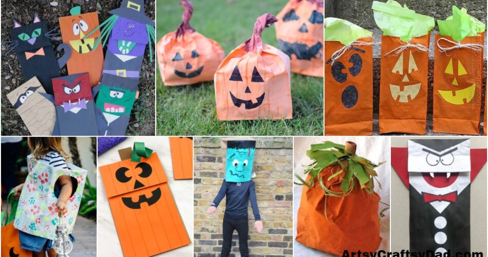 Halloween Paper Bag Craft Ideas
