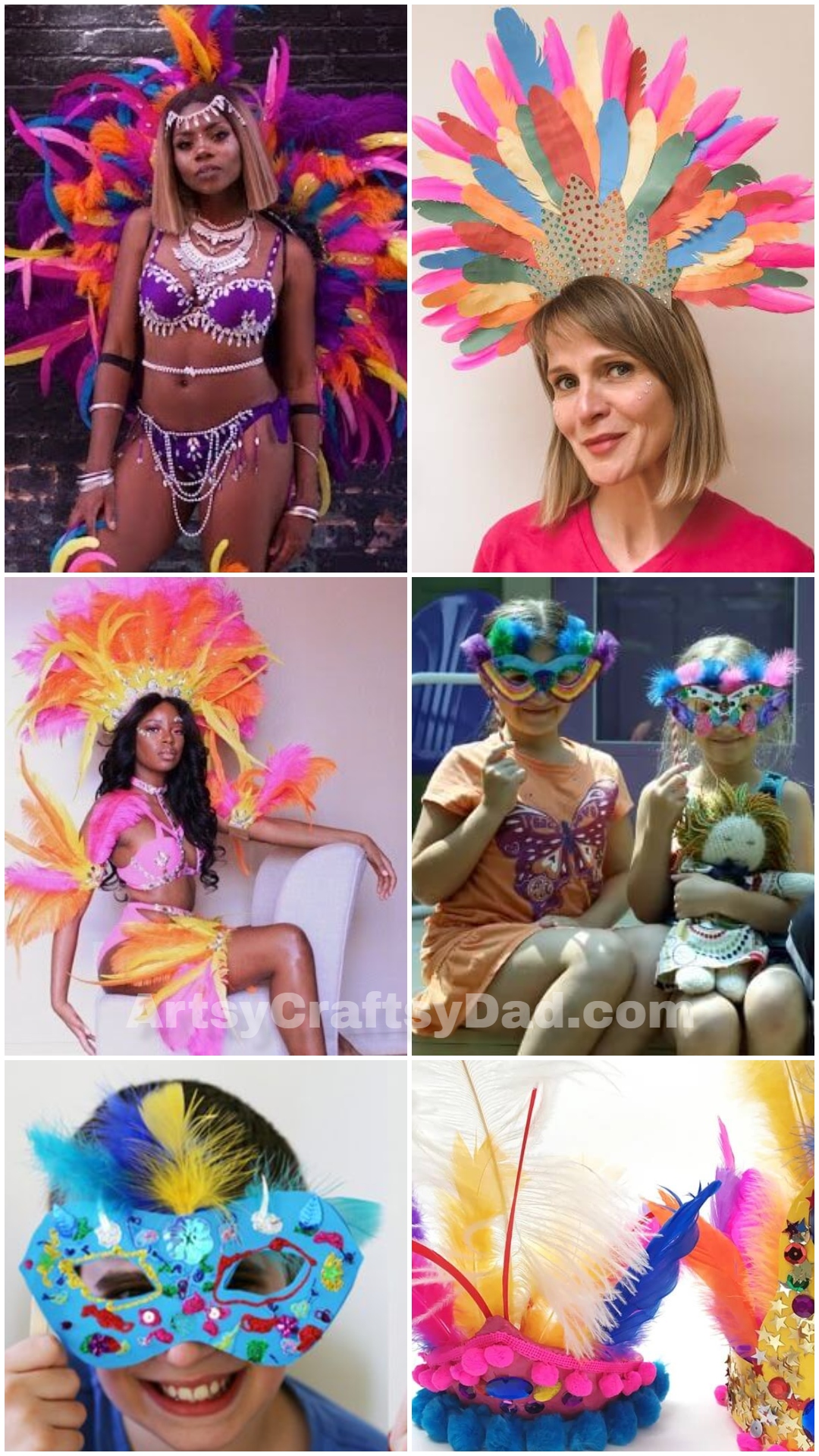 Handmade Brazilian Carnival Costumes
