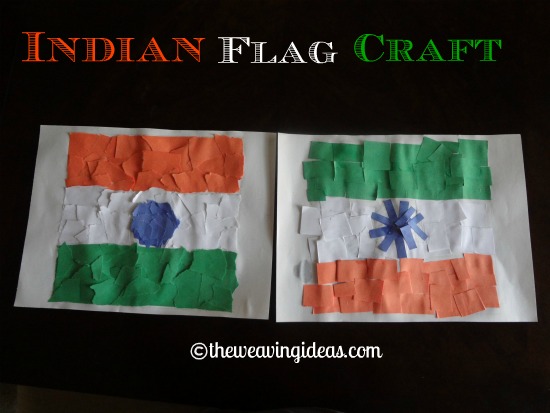 Handmade Indian Flag Paper Craft Activity For the 15th August Celebration - Celebrations of Freedom for Indian Kids